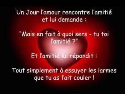 amour ou amitier ? 
